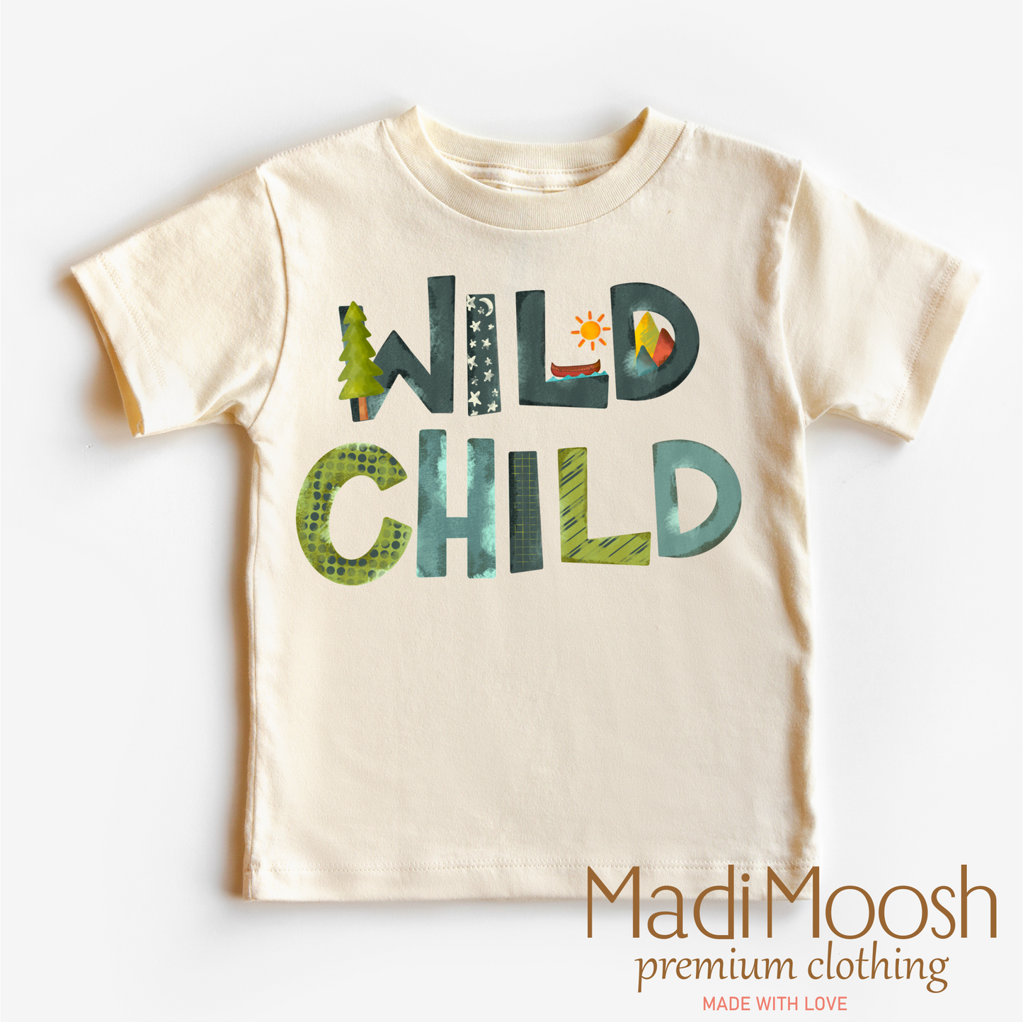 Wild Child Camping Shirt - Outdoor Tee